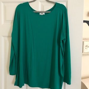 GREEN PIKO TUNIC | NWOT